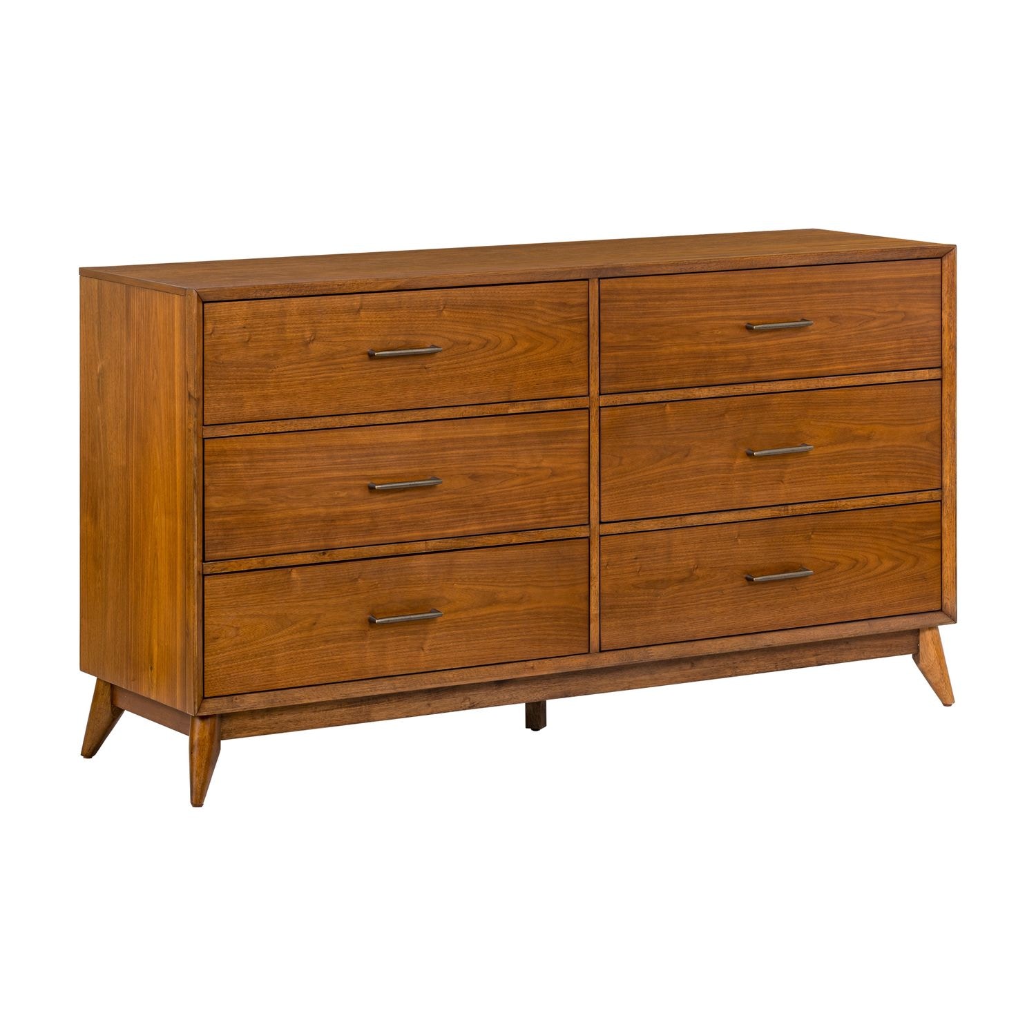 brown palace high tea dress code Henderson 6-Drawer Bedroom Dresser Cabinet Medium Oak main image 0