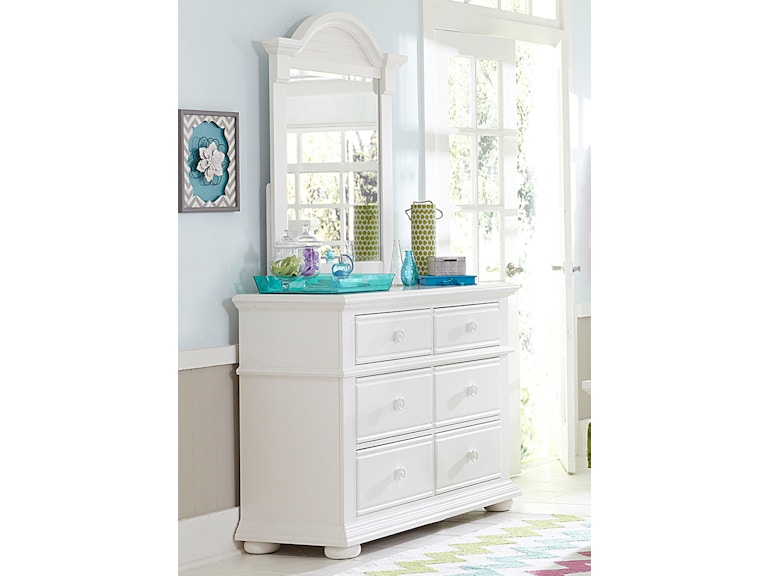 Liberty Furniture Youth Dresser And Mirror 607 Ybr Dm Wholesale