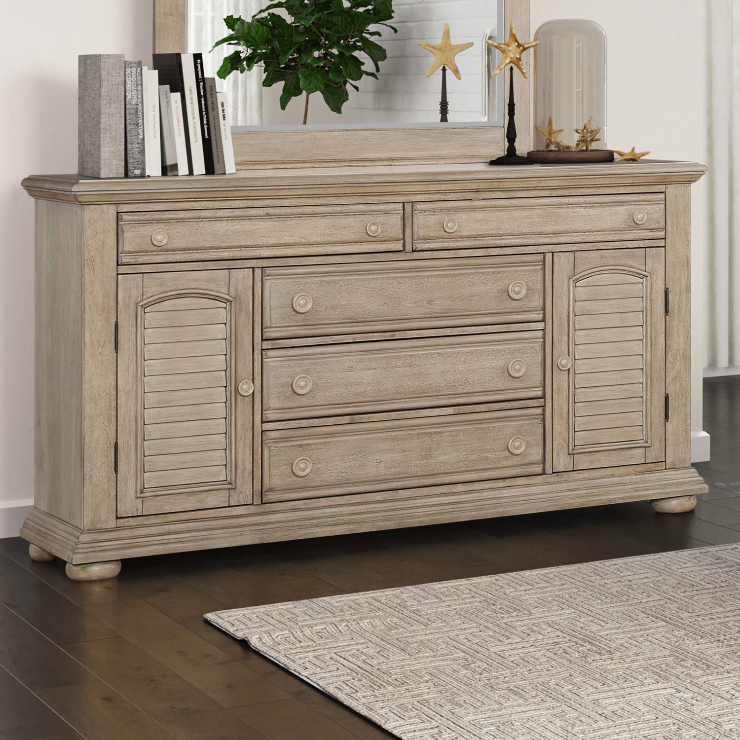 Liberty Furniture Bedroom 2 Door 5 Drawer Dresser 607N-BR32 - Seaside  Furniture - Toms River, NJ