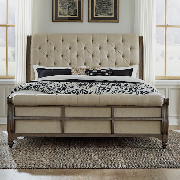 Liberty Furniture Queen Sleigh Bed 615-BR-QSL 615-BR-QSL