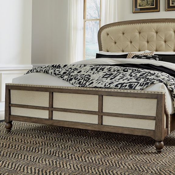 Liberty Furniture Queen Uph Shelter Footboard at Woodstock Furniture & Mattress Outlet