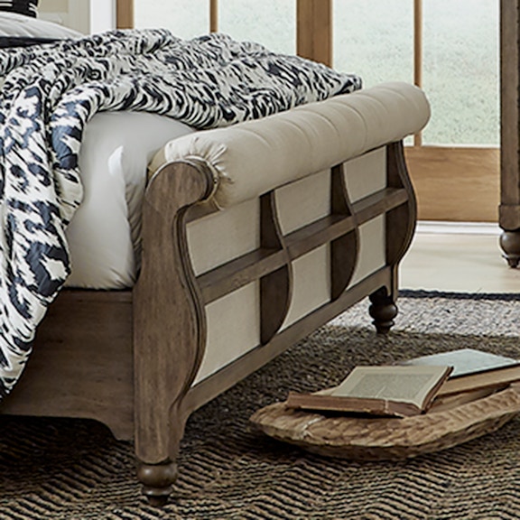 Liberty Furniture Queen Uph Sleigh Footboard at Woodstock Furniture & Mattress Outlet