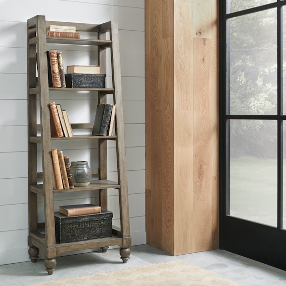Liberty Furniture Leaning Pier Bookcase 615-HO201 615-HO201