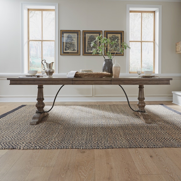 Liberty Furniture Trestle Table Base at Woodstock Furniture & Mattress Outlet