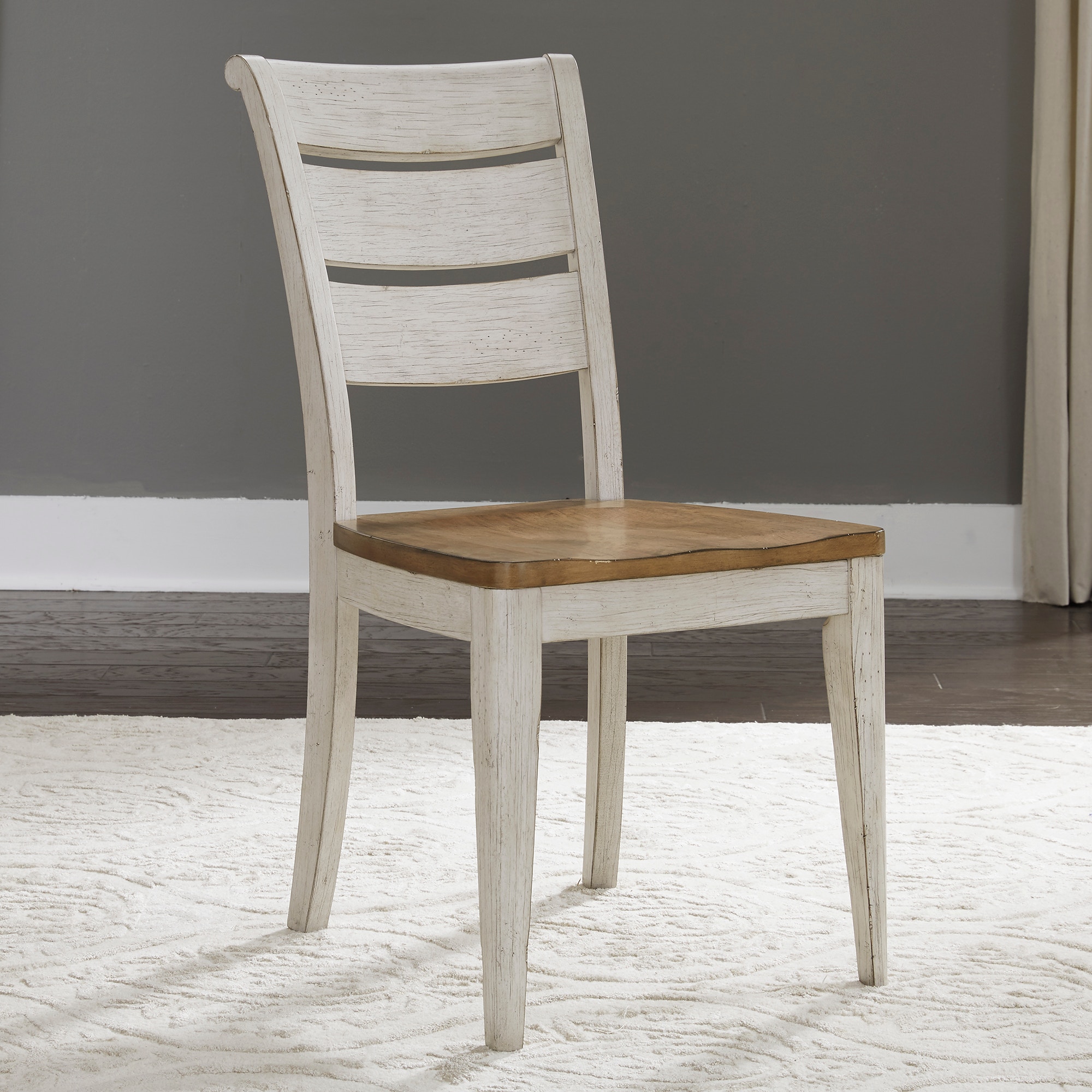 Liberty Furniture Casual Dining Ladder Back Side Chair (RTA) (Qty