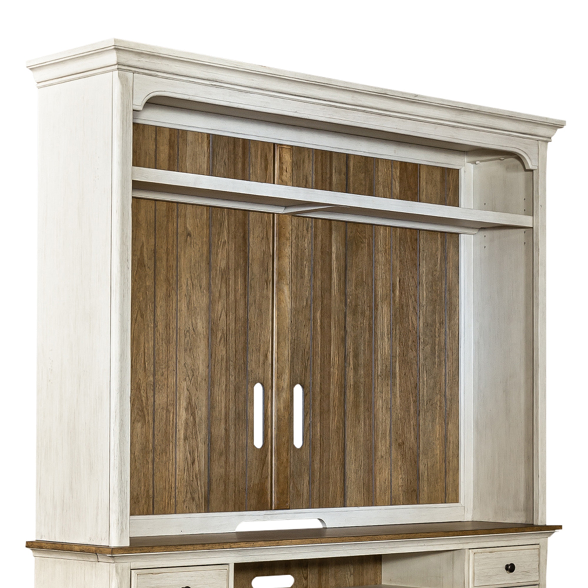 Liberty Furniture Farmhouse Reimagined Entertainment Hutch 652-EC00 - Thumbnail 3