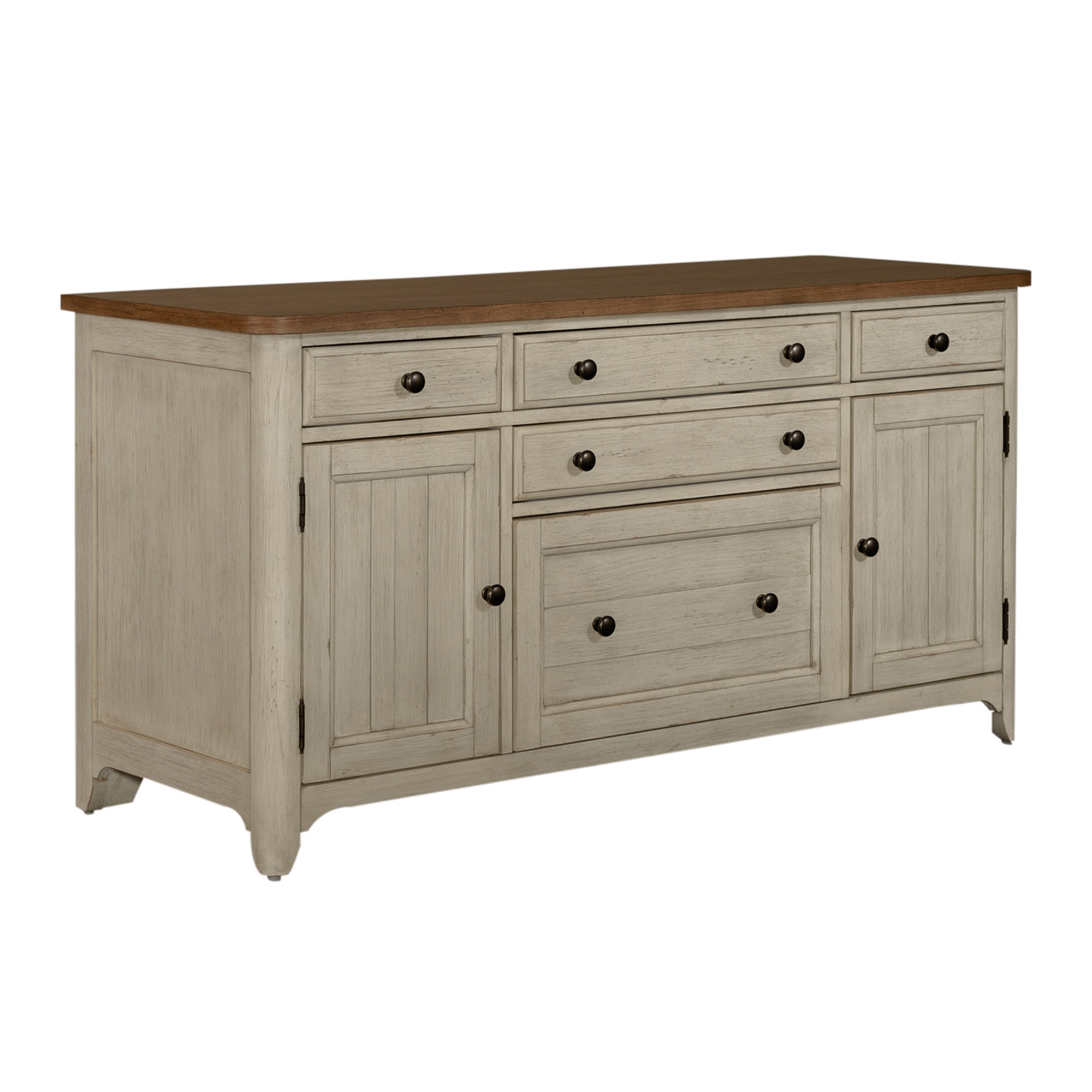 洋書 English Furniture Amazon.com: COSIEST 2 Drawers Accent Dresser, Vintage Small