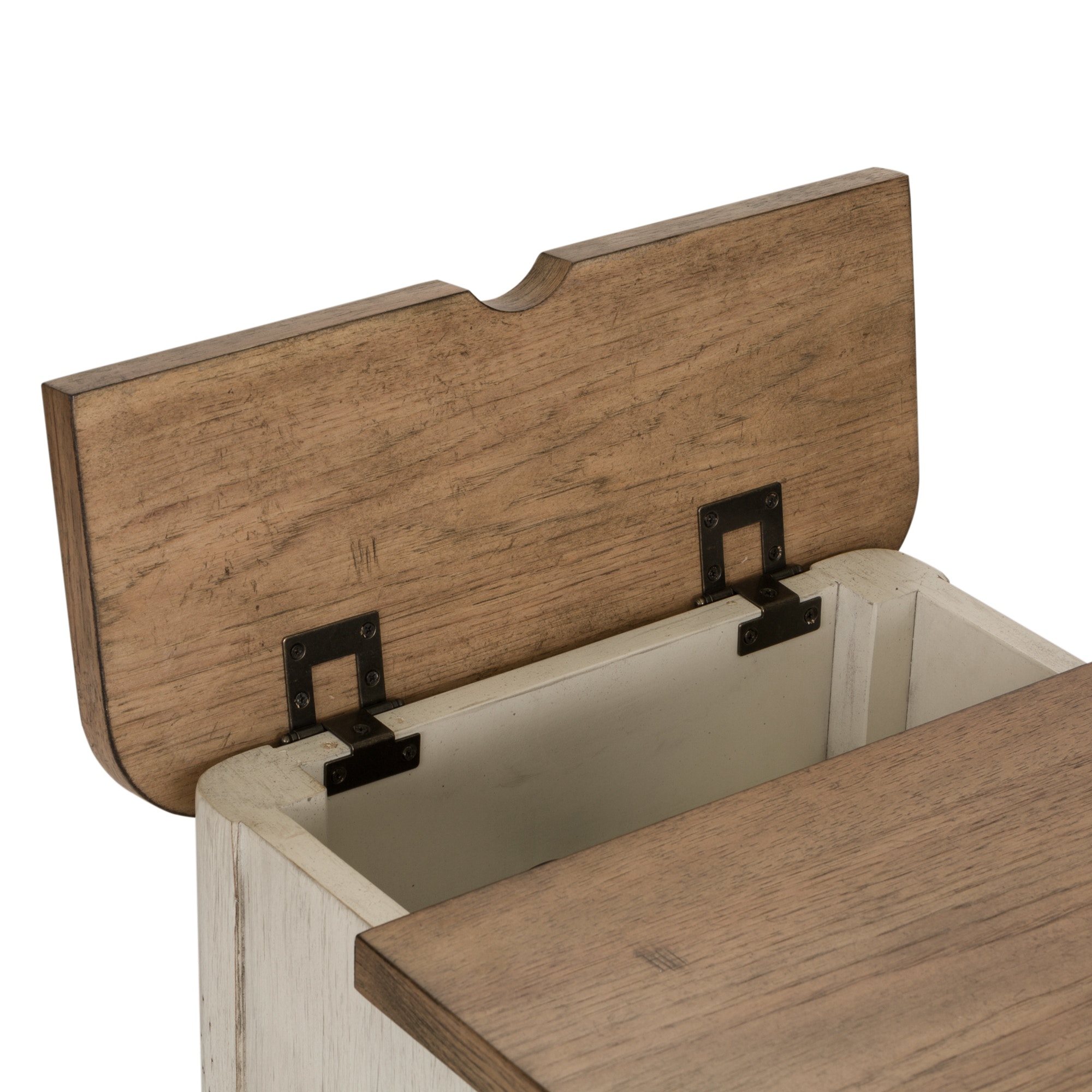 Liberty Furniture Living Room Door Chair Side Table With