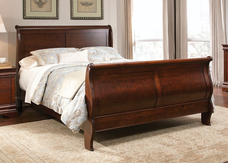 liberty furniture carriage court bedroom queen sleigh footboard