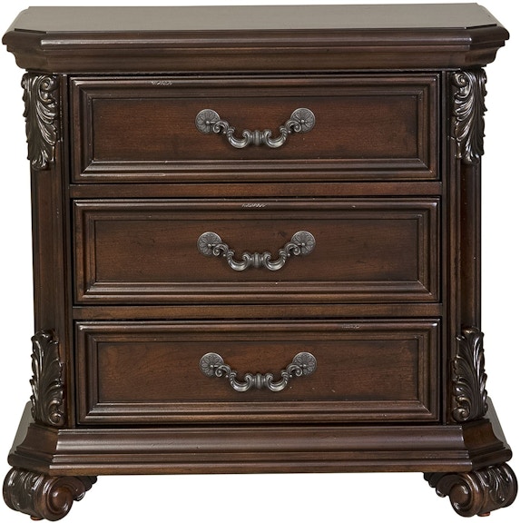 Liberty Furniture 3 Drawer Night Stand 737-BR61 737-BR61