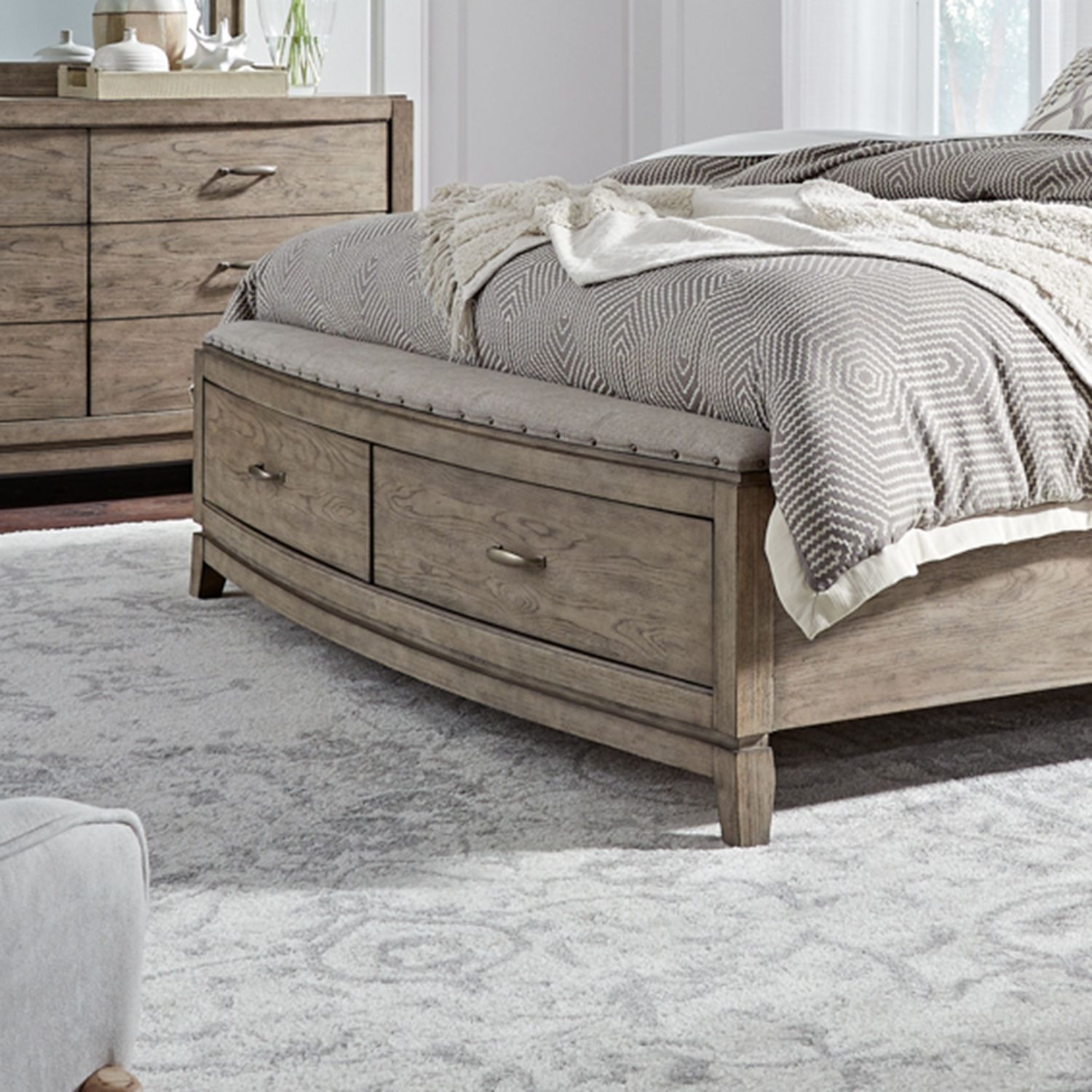 white christmas dresses Karsten Storage Bed main image 0