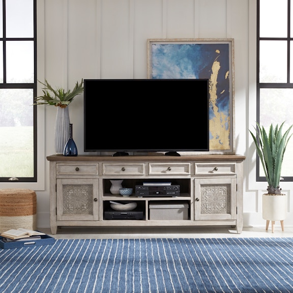 Liberty Furniture 76 Inch Tile TV Console 824-TV76T 824-TV76T