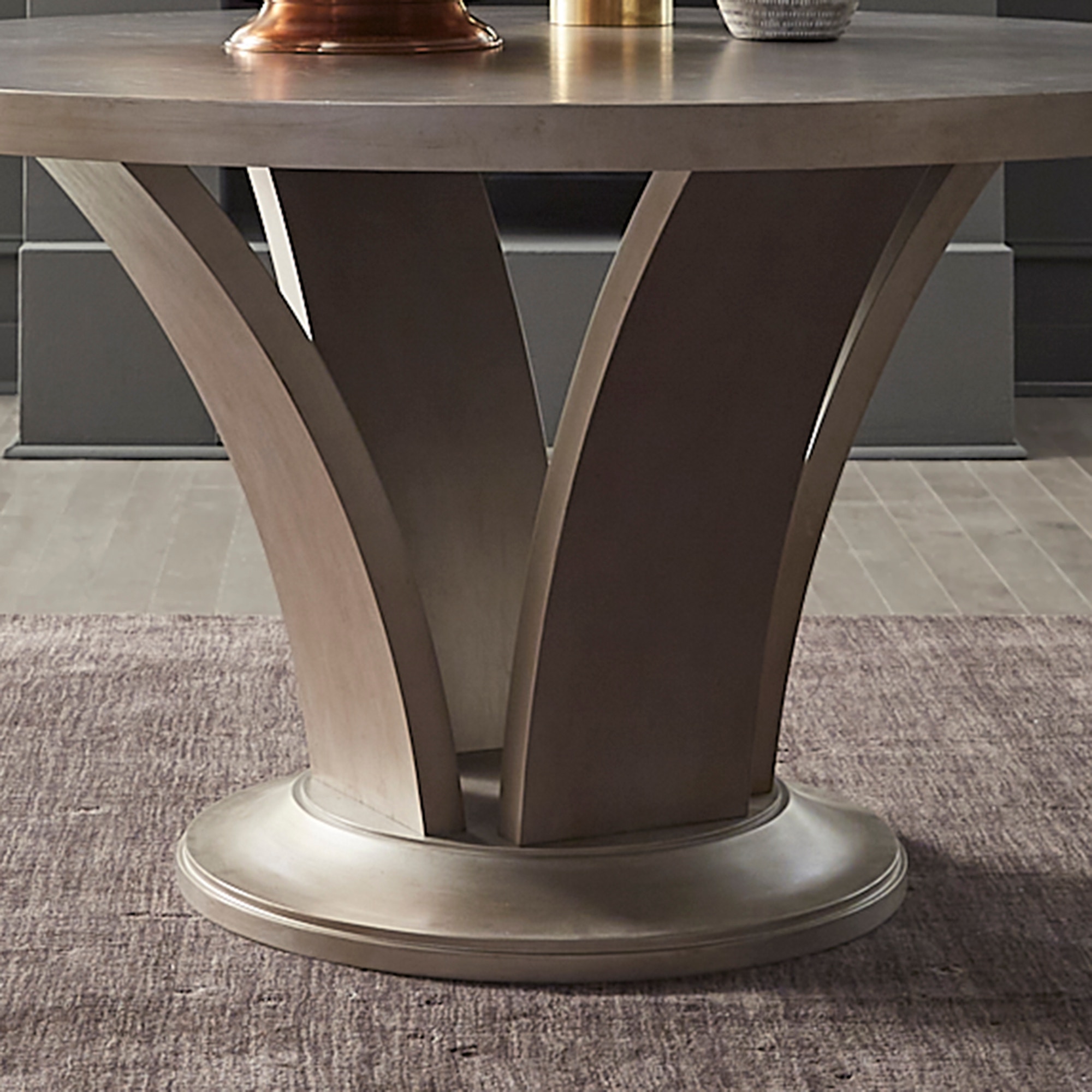 Liberty furniture round pedestal outlet table