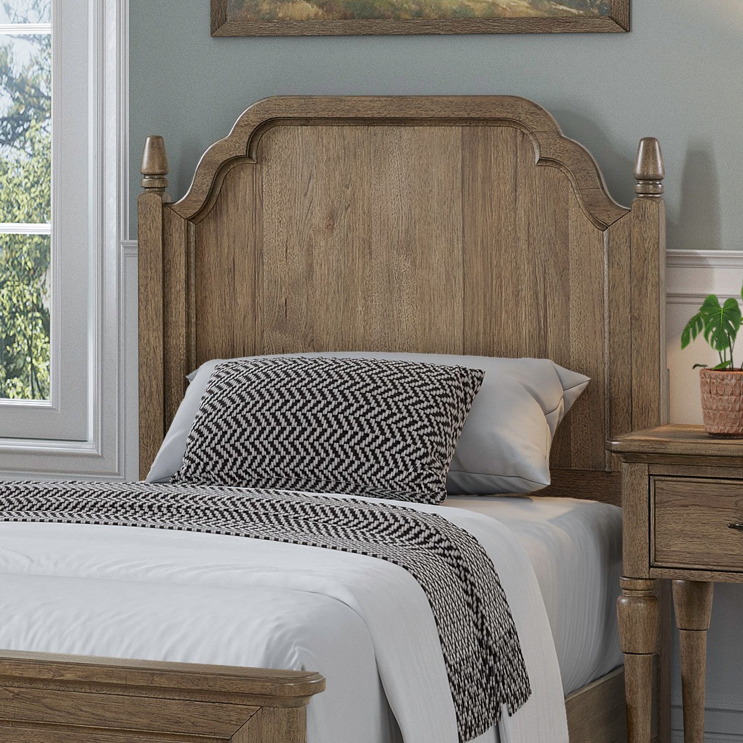 Liberty Furniture Full Panel Headboard 866-BR17