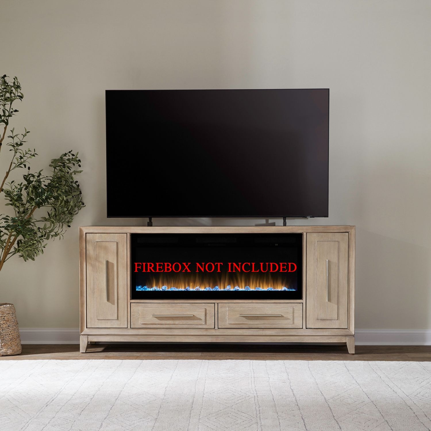 Liberty Furniture Home Entertainment 80 Inch Fireplace TV Console FIRE ...