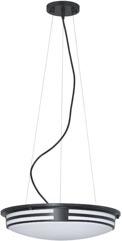 Lite Source Fluorescent Ceiling Lamp Ls 19396blk Wht