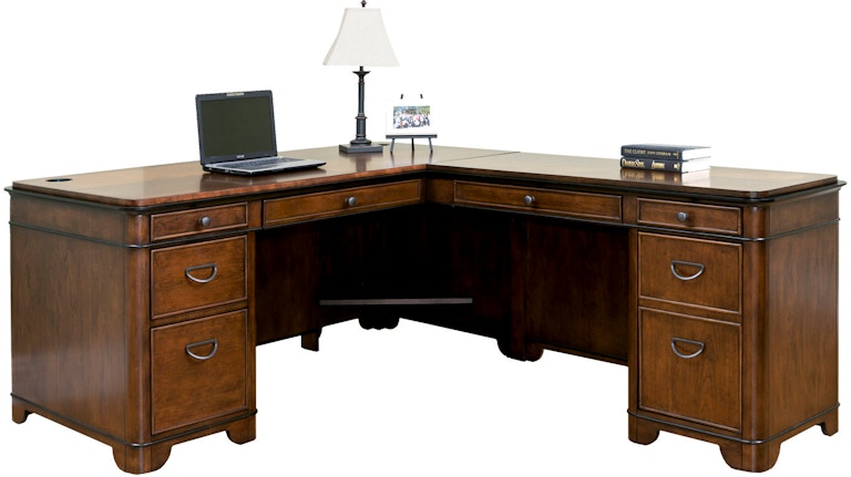 Martin Furniture Home Office Right Hand Facing L Shaped Desk