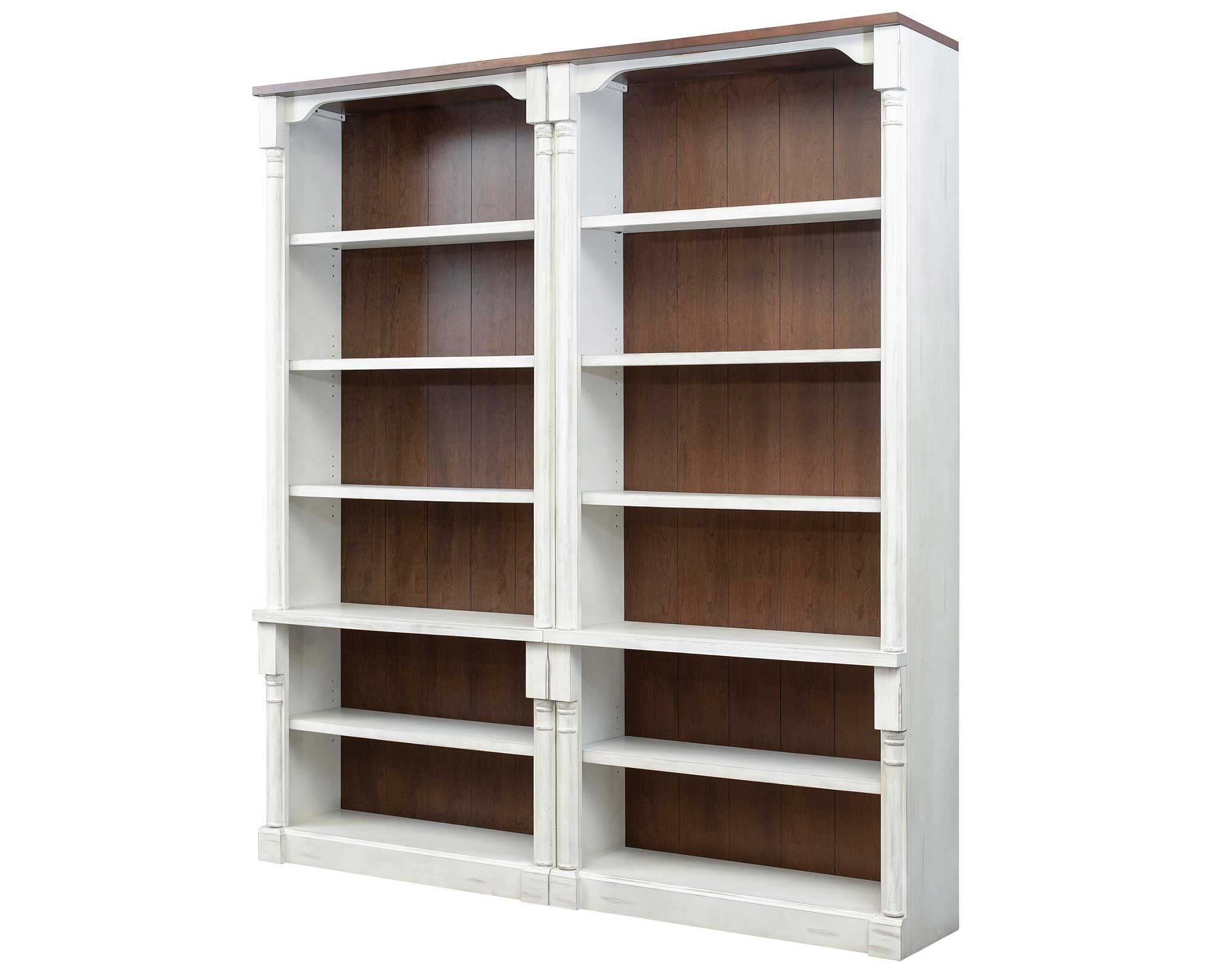 Martin Furniture 94 Inch H Two Tall Open Bookcase IMDU4294-KIT2