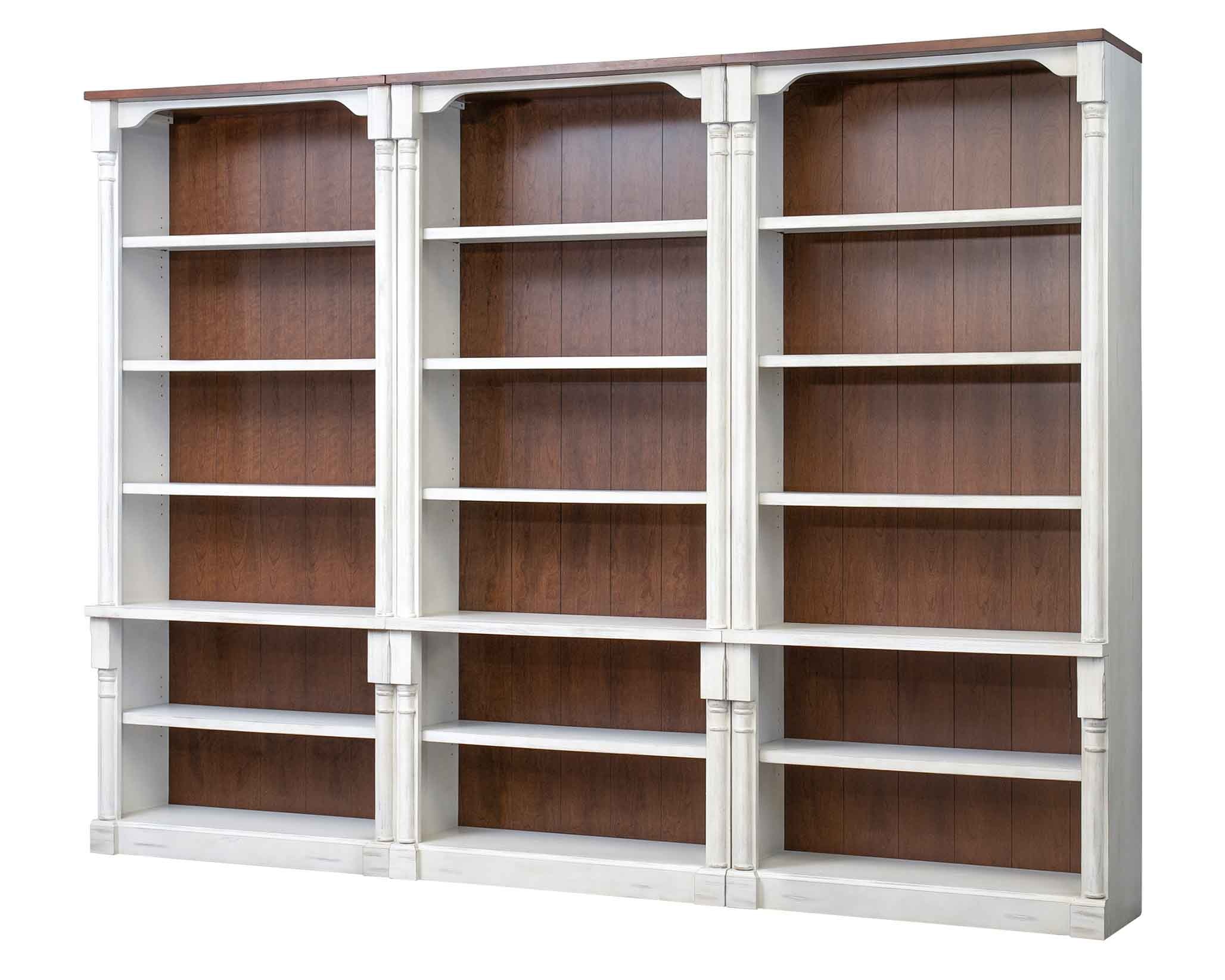 Martin Furniture 94 Inch H Three Tall Open Bookcase IMDU4294-KIT3