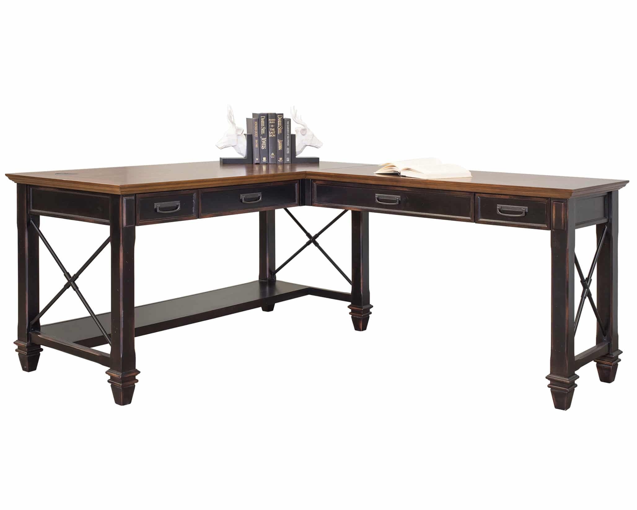 Martin Furniture Open L-Shaped Desk IMHF386R-KIT