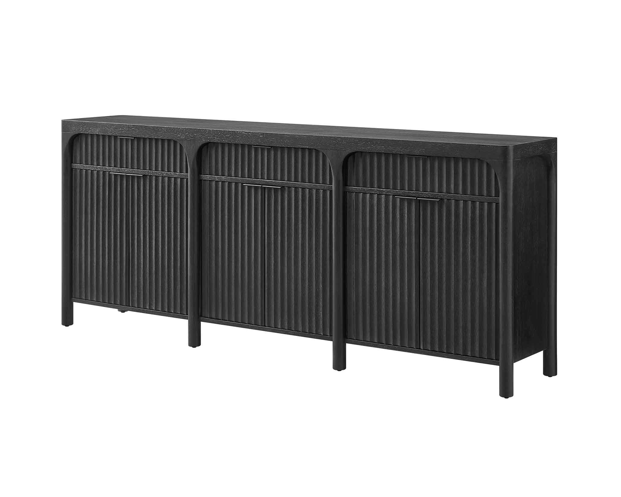 Martin Furniture 80 Inch Six Door TV Stand IMKX380B
