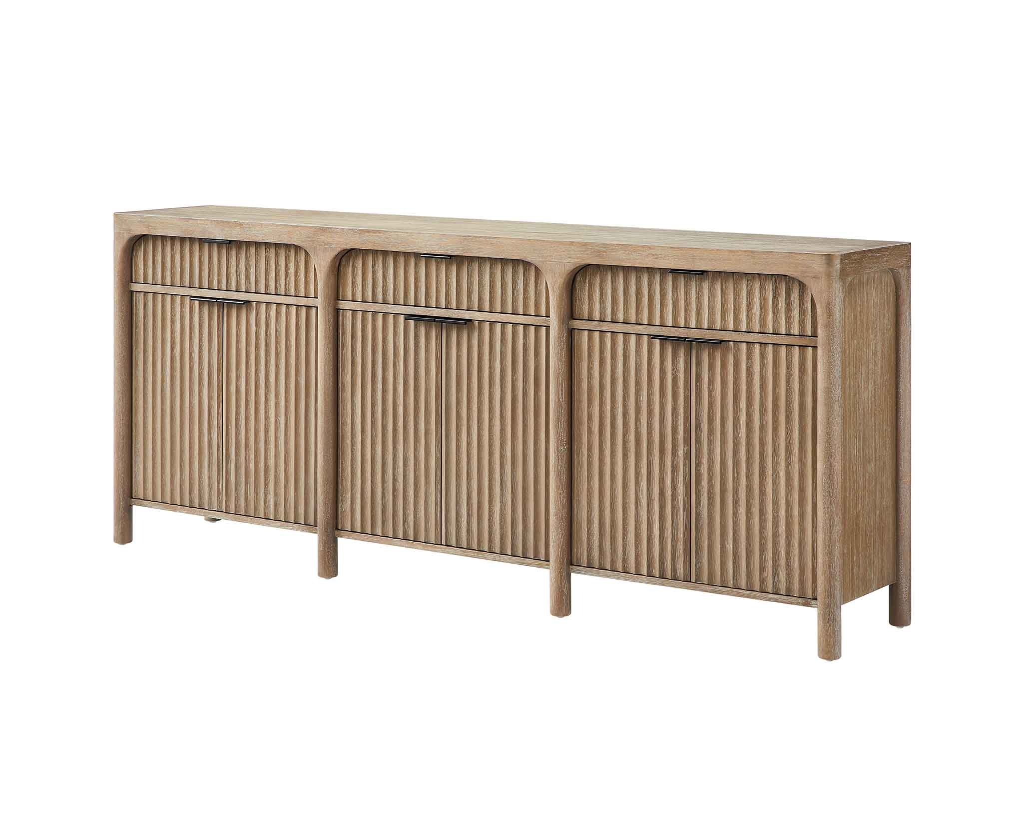 Martin Furniture 80 Inch Six Door TV Stand IMKX380S