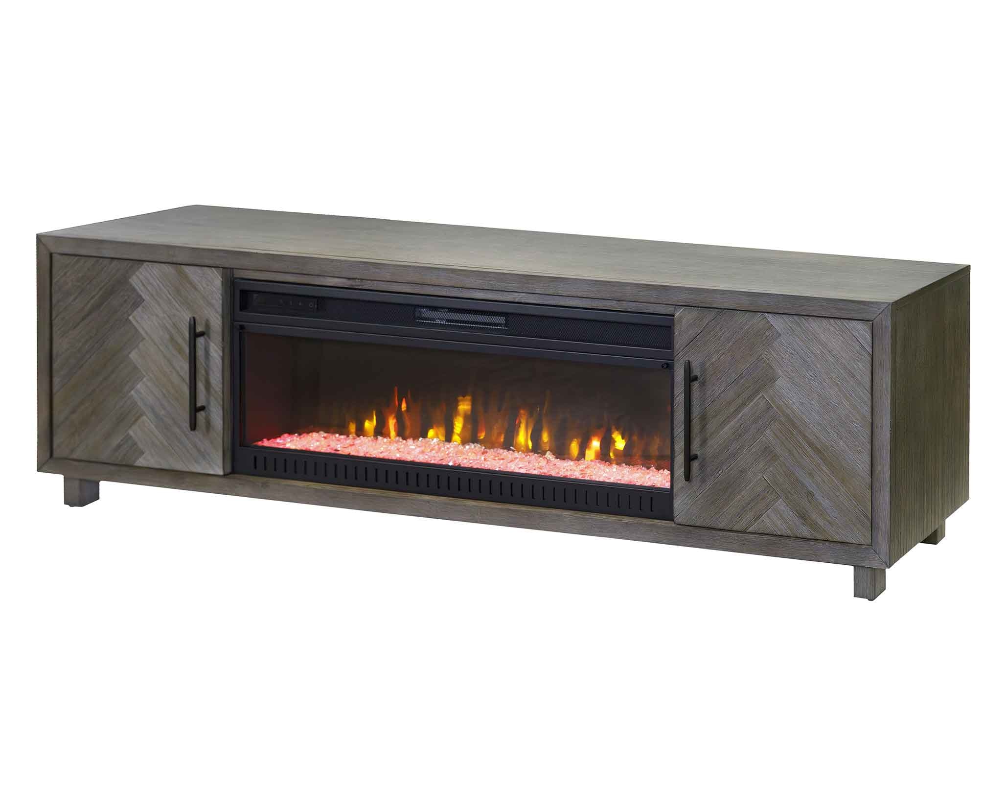 Martin Furniture 80 Inch Fireplace TV Stand IMPA380FP