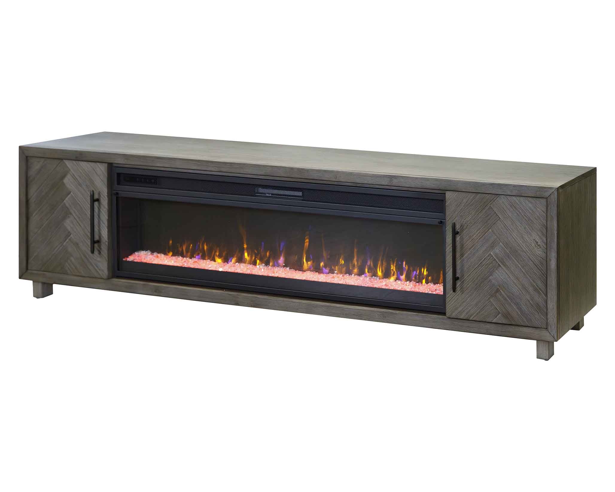 Martin Furniture 96 Inch Fireplace TV Stand IMPA396FP