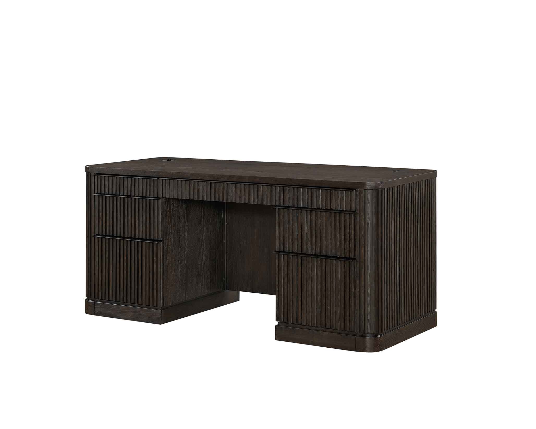 Martin Furniture 68 Inch W Double Pedestal Desk IMTU680