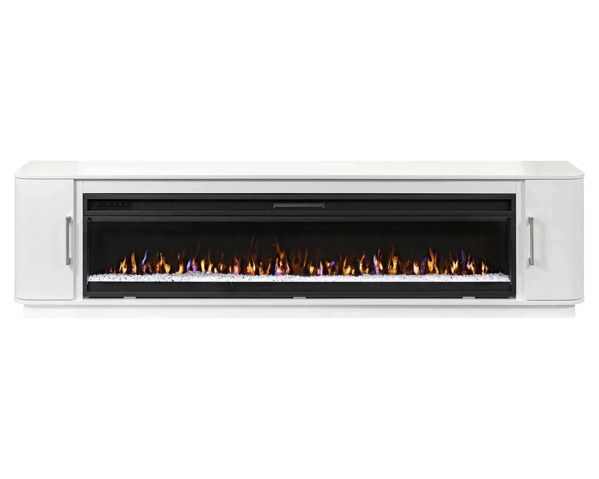  84 Inch Fireplace TV Stand IMUP380FPW