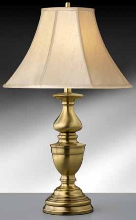 brushed brass table lamps