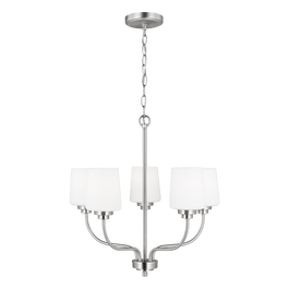 Five light online chandelier