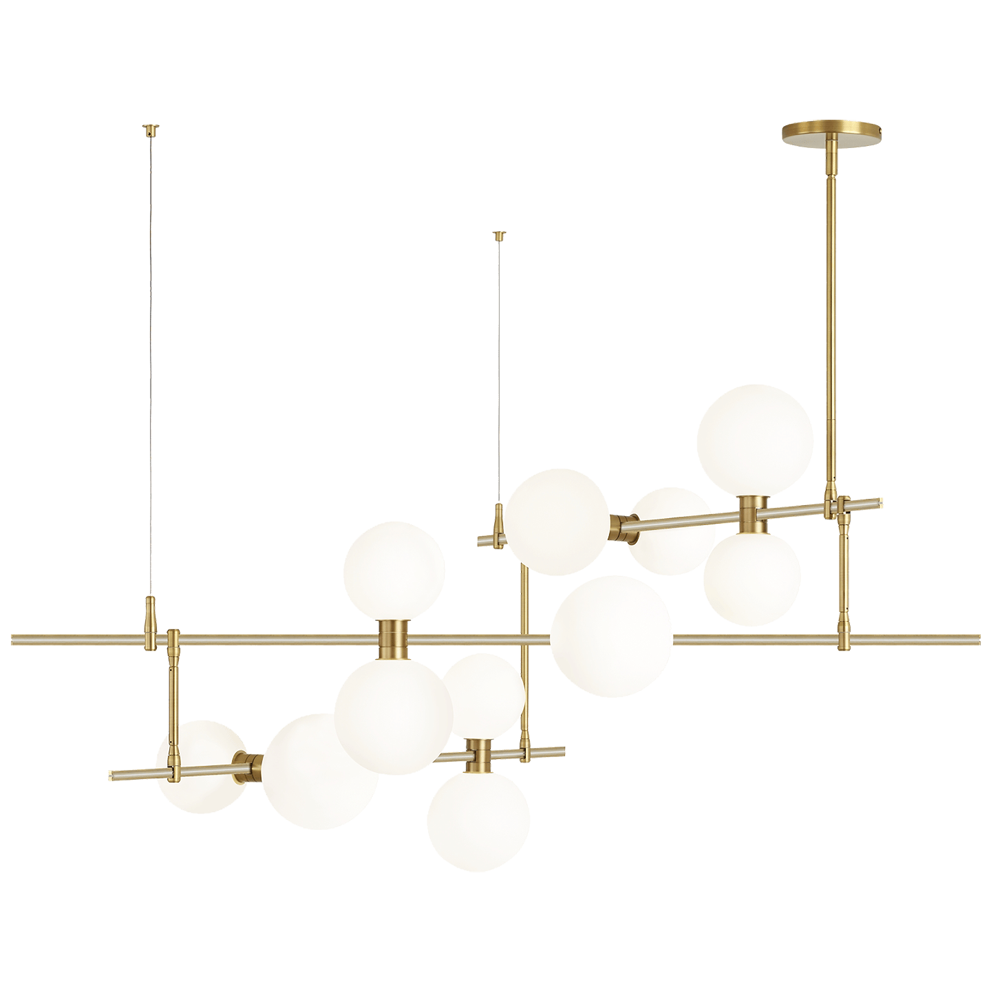 Visual Comfort & Co. ModernRail Chandelier 700MDCH