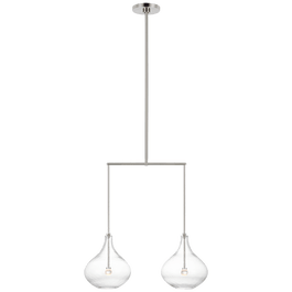 Small 2024 linear chandelier