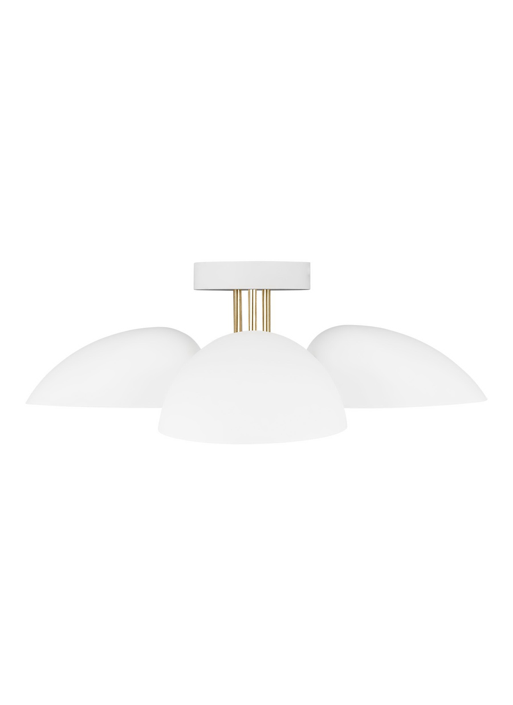 Jane semi online flush ceiling light