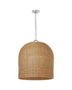  Nancy 25 Inch Woven Hanging Shade 