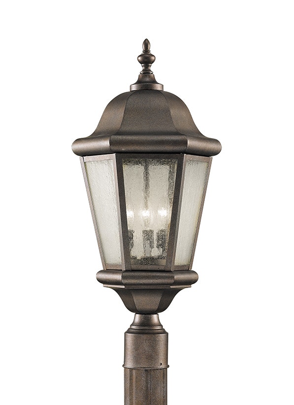 Visual Comfort & Co. Martinsville Three Light Outdoor Post Lantern OL5907