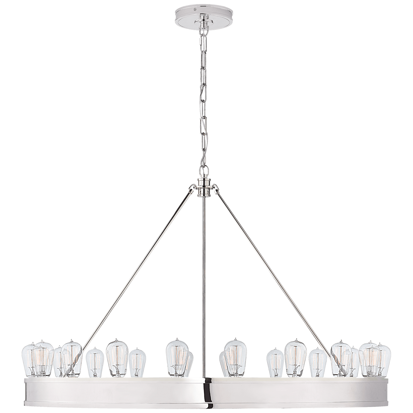  Roark 40 Inch Modular Ring Chandelier 