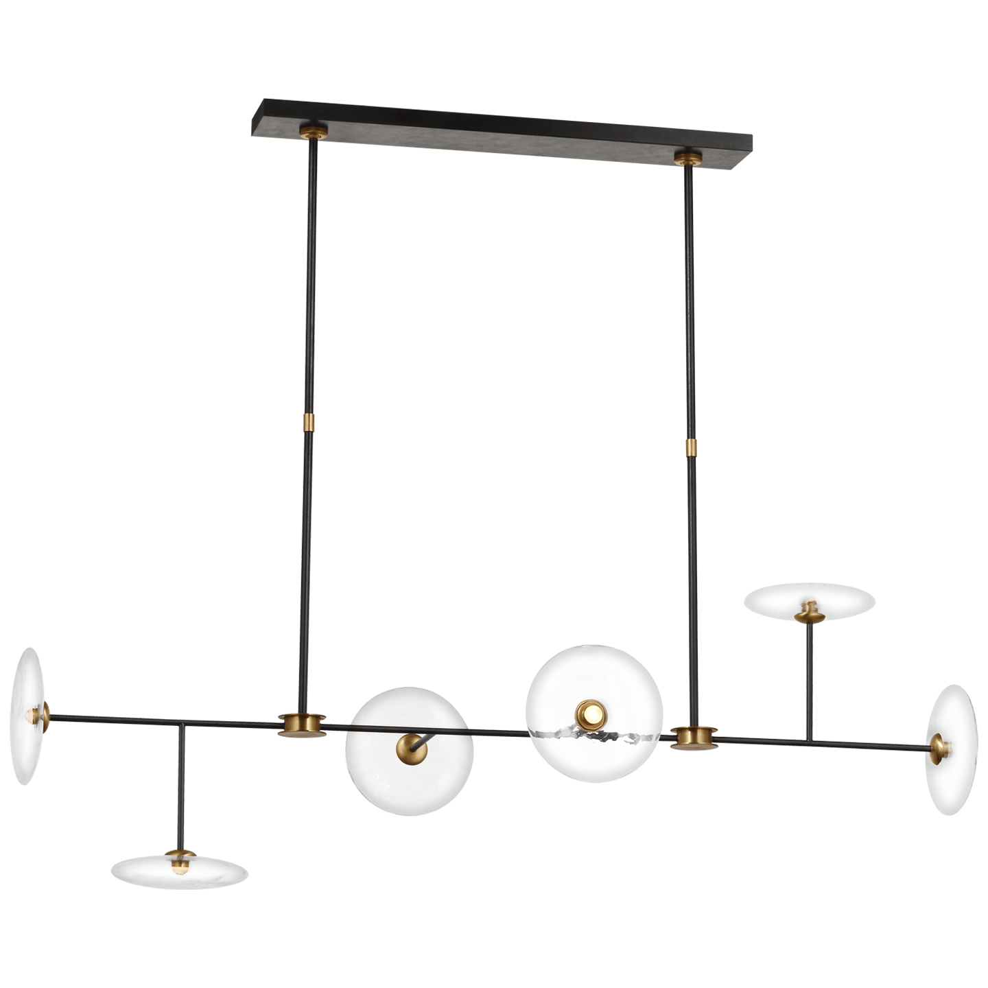  Calvino Large Linear Chandelier 