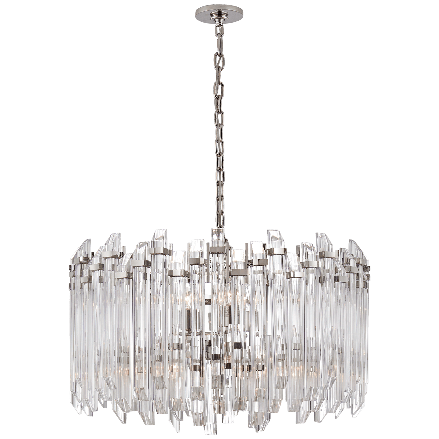  Adele Large Wide Drum Chandelier 