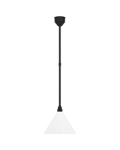 Visual Comfort & Co. Academy 12.5 Conical Savannah Pendant TOB5819