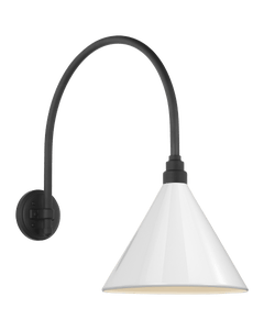 Visual Comfort & Co. Academy 19.5 Inch Arched Mack Barn Light TOB2815