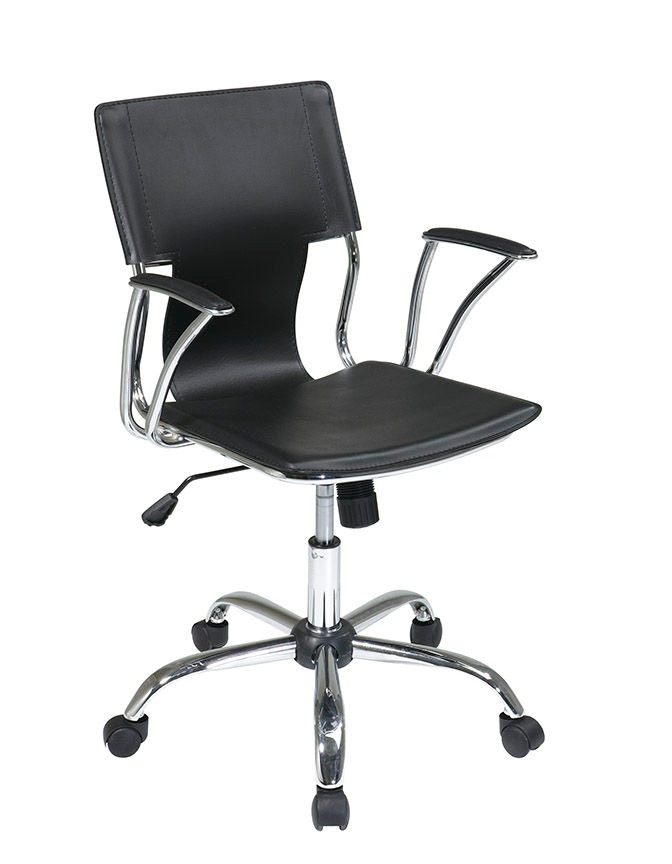 Office Star Products Home Office Dorado Office Chair Dor26 Bk