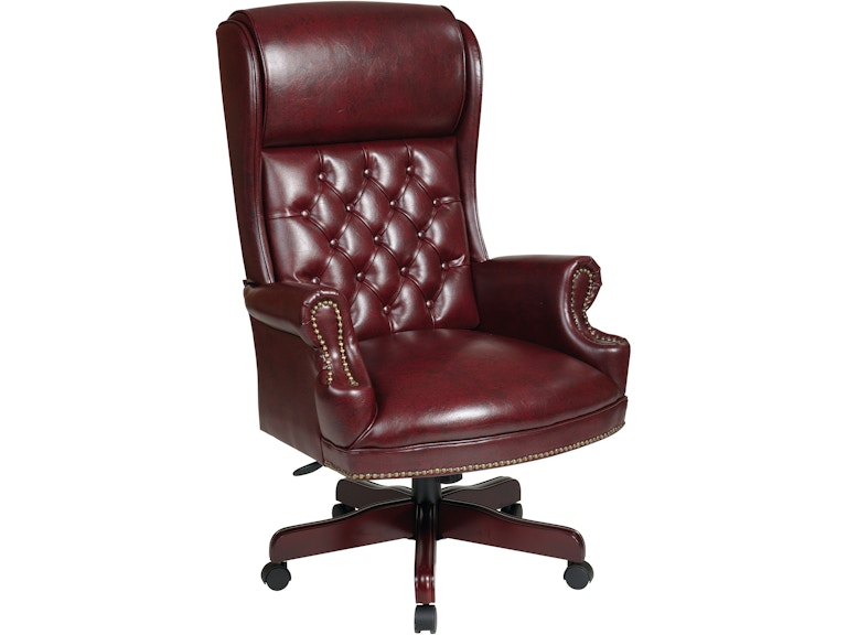 Office Star Products Home Office Deluxe High Back Traditional Executive Chair Tex228 Jt4 Hennen