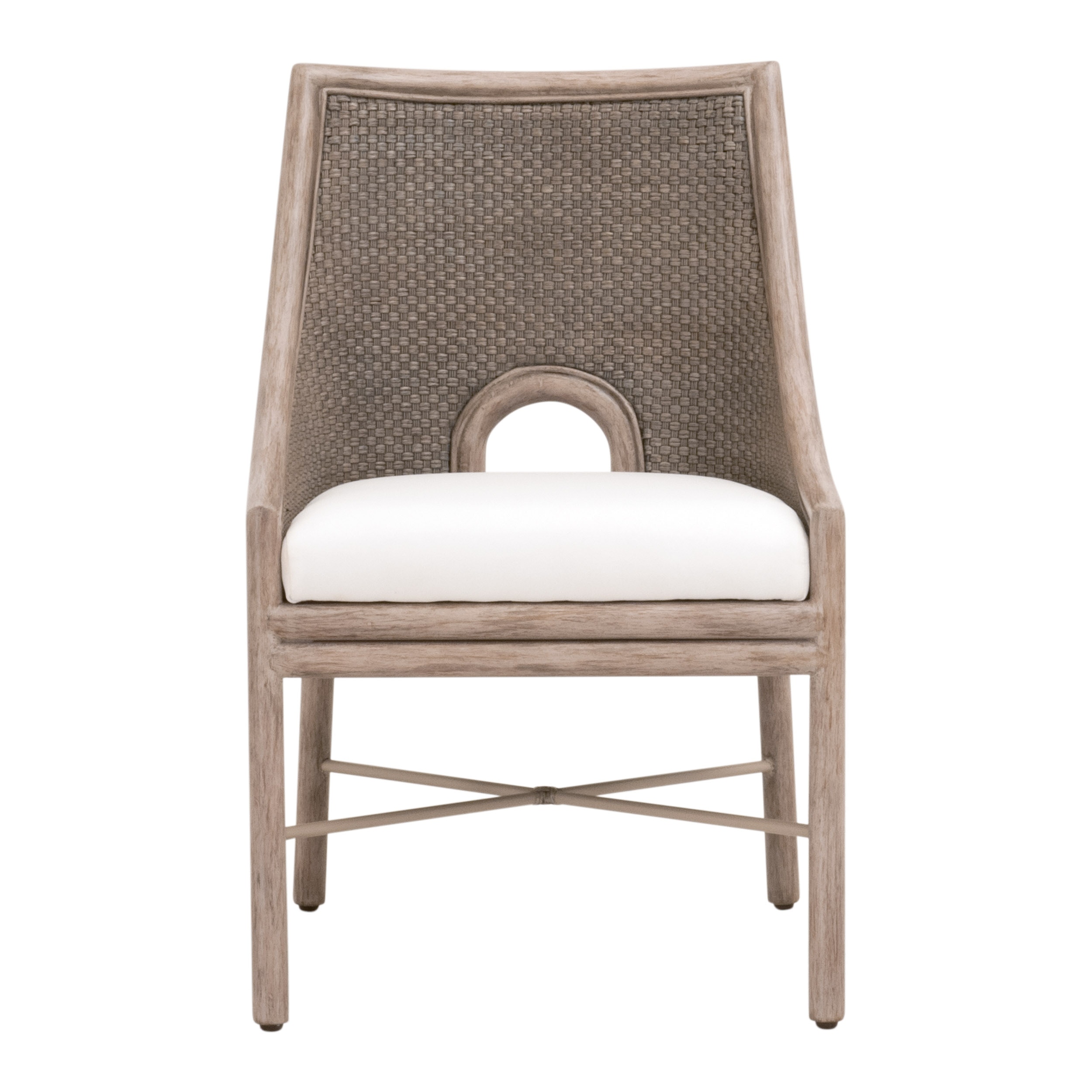 Essentials for Living Adamo Dining Chair, Set of 2 6813.FGRY/LPPRL/FG