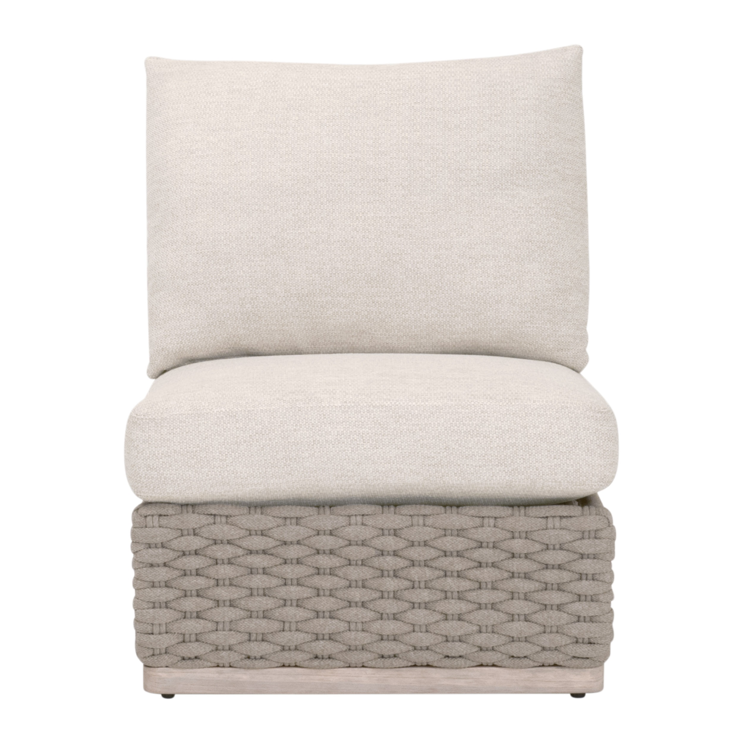 Caspian Outdoor Modular Armless Sofa Chair