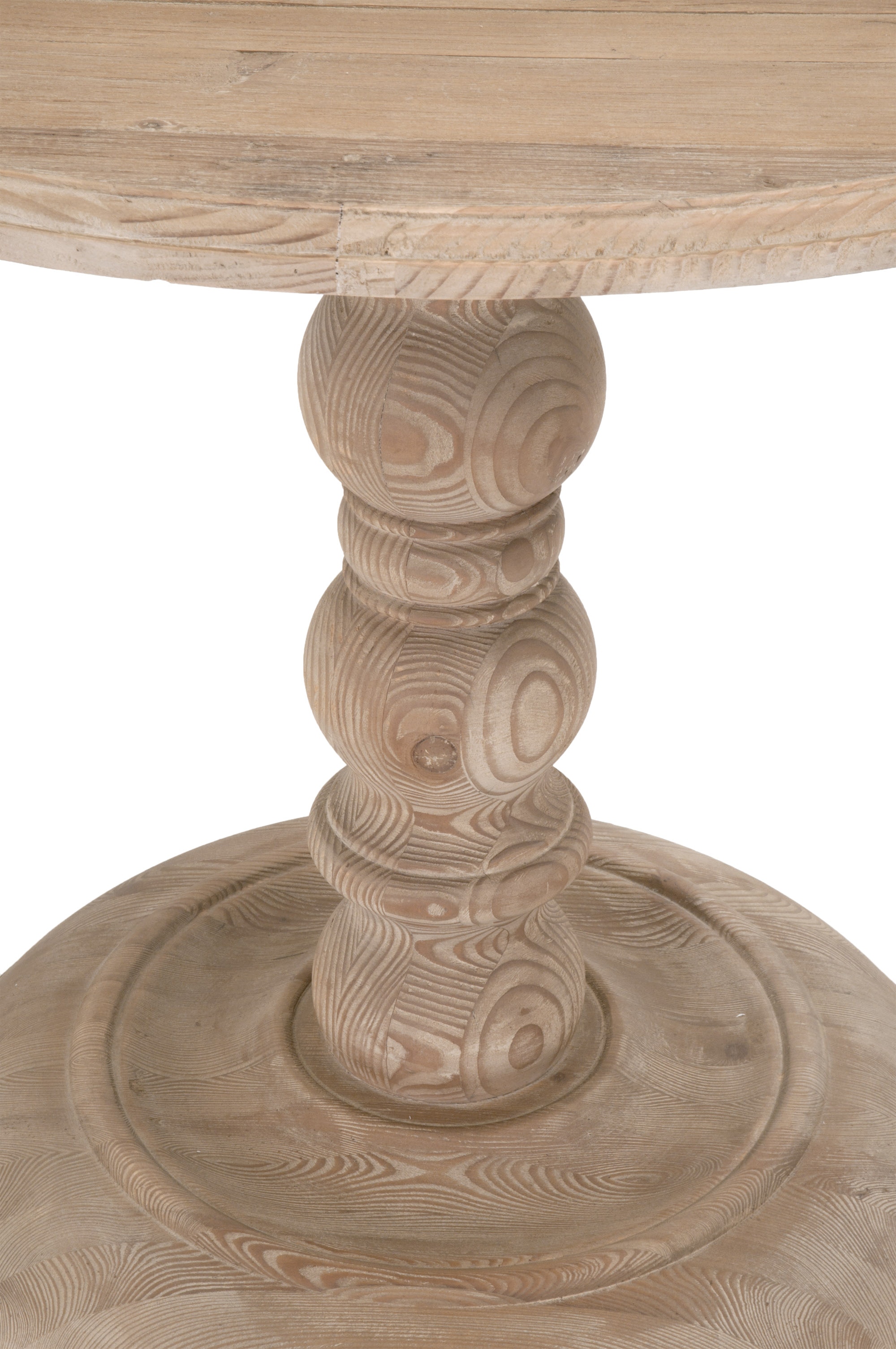 Essentials for Living Bella Antique Chelsea 36'' Round Dining Table - Thumbnail 3