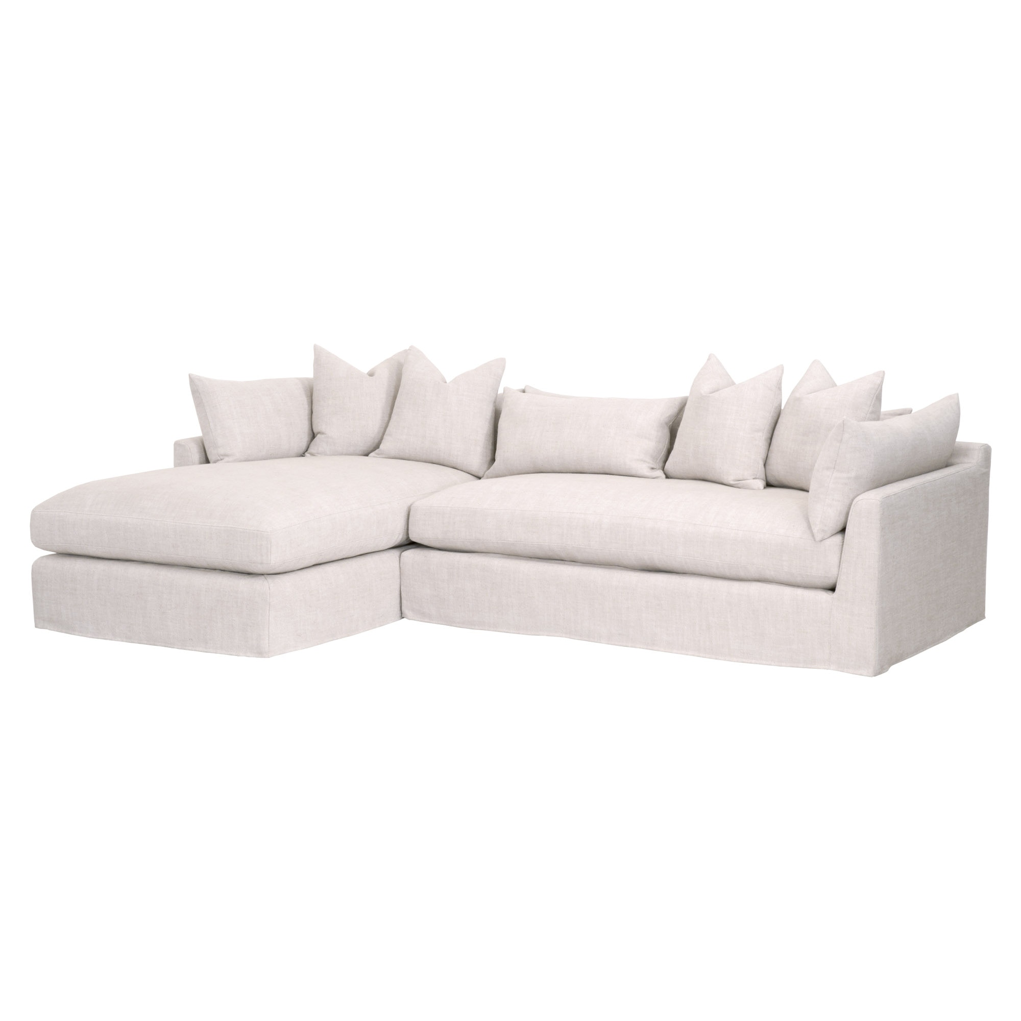 Haven 95'' Lounge Slipcover Sofa - Thumbnail 5