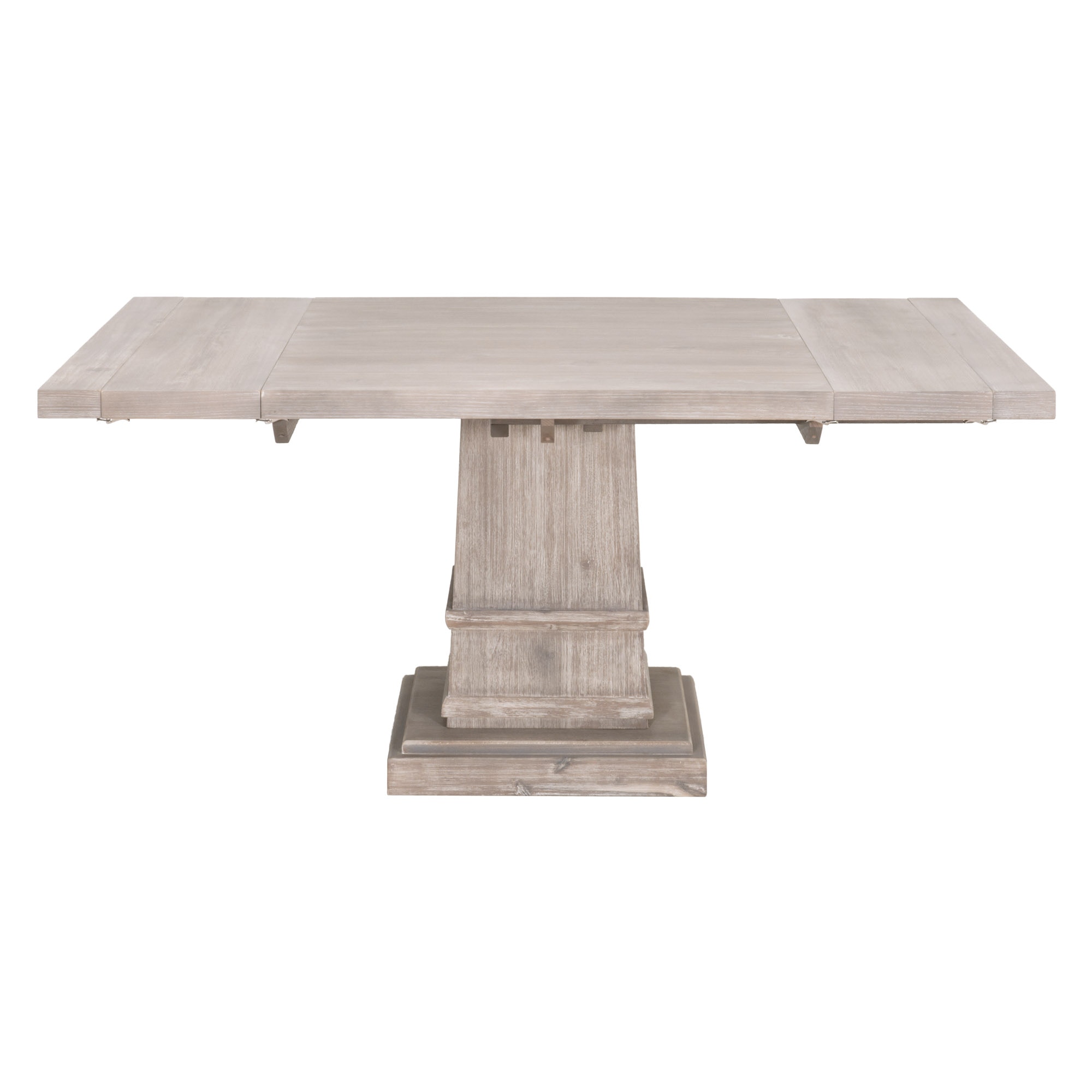 square wood dining table with leaf