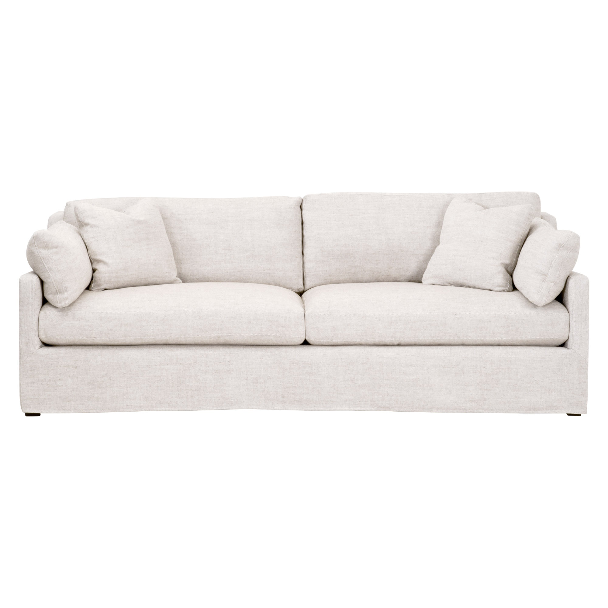 Lena 95'' Slope Arm Slipcover Sofa